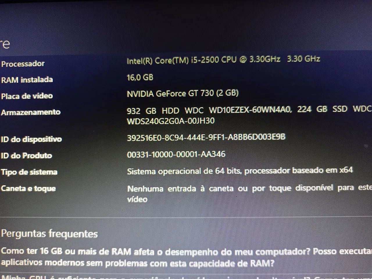CPU - i5