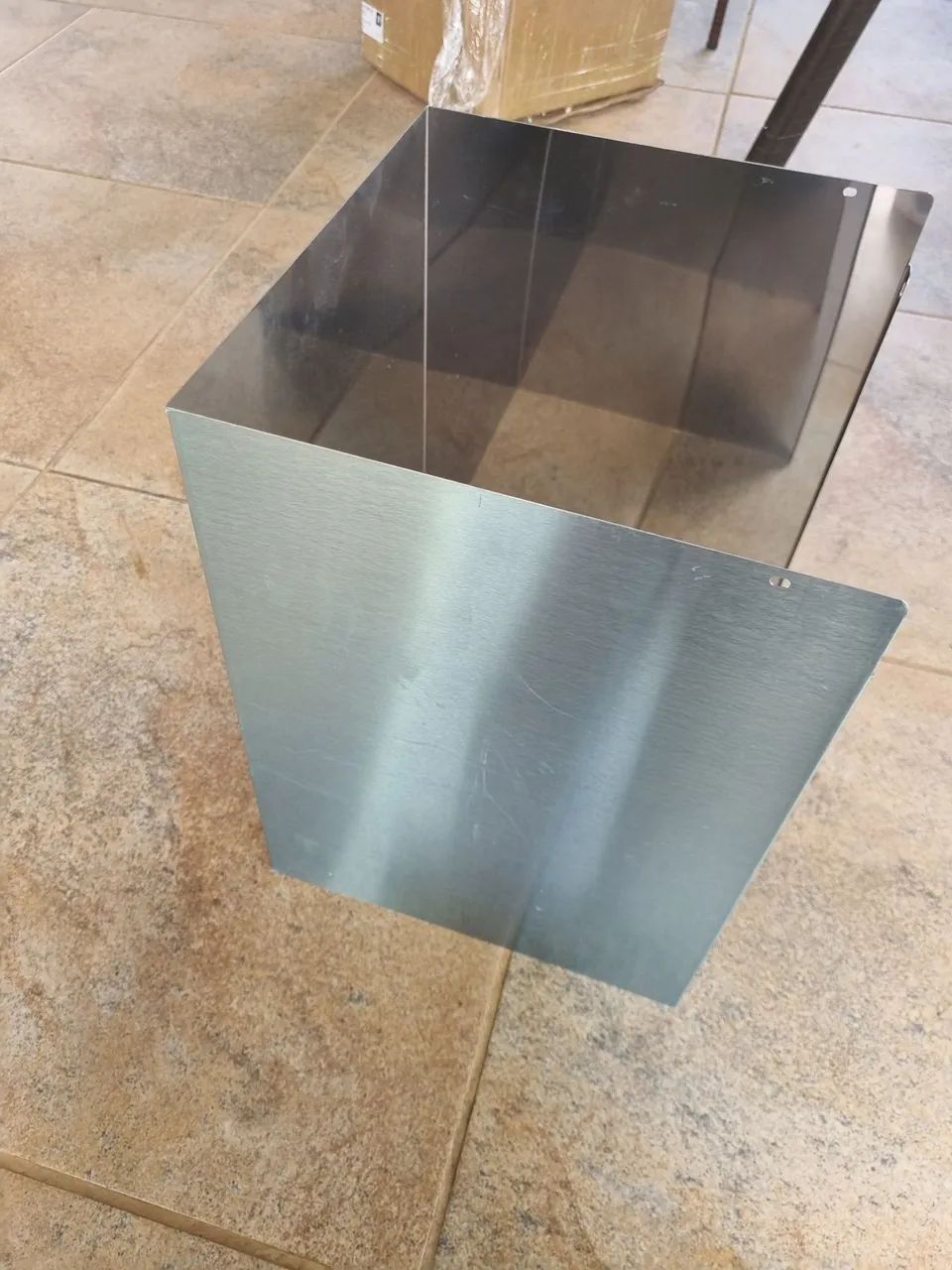 Extensor de inox da coifa midea original 