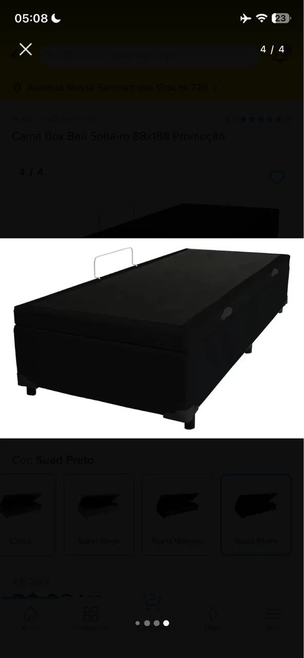 BASE CAMA BOX SOLTEIRO - Foto 3