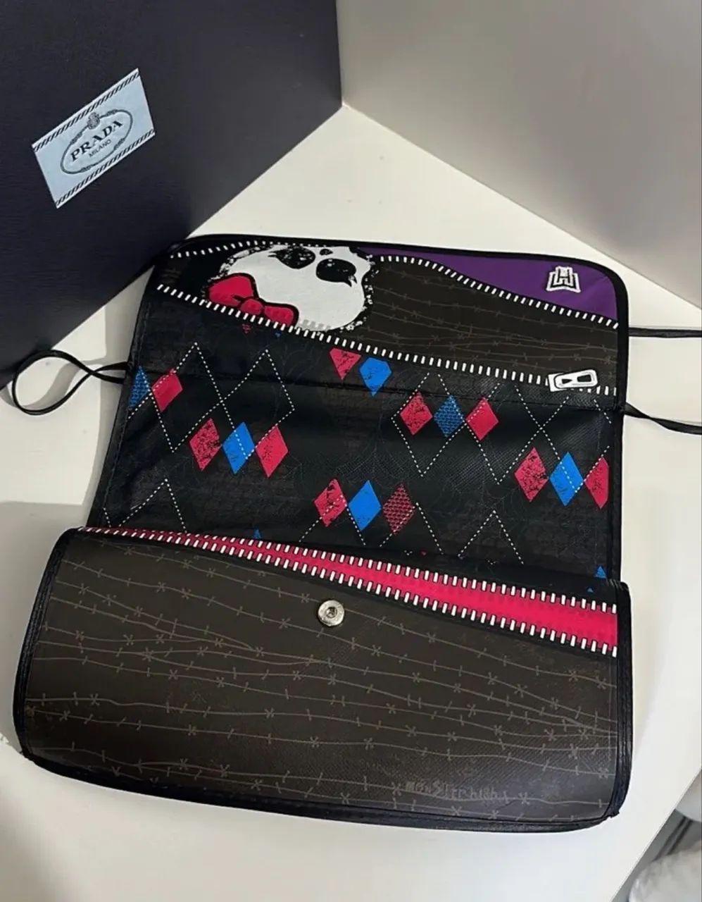Bolsa monster high preta baguete  - Foto 3