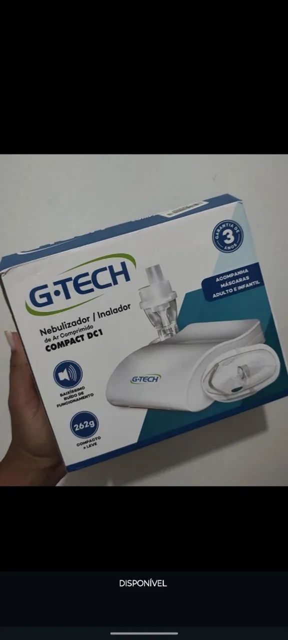 Nebulizador e inalador novo 
