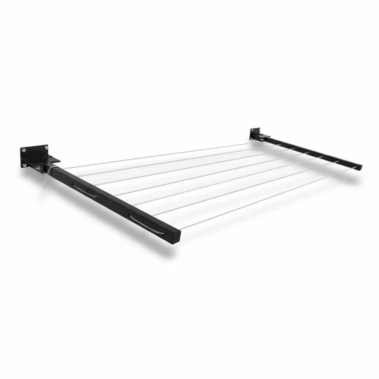Varal Retrátil de Parede Reforçado | Ideal para Lavanderia e Sacada - Foto 4