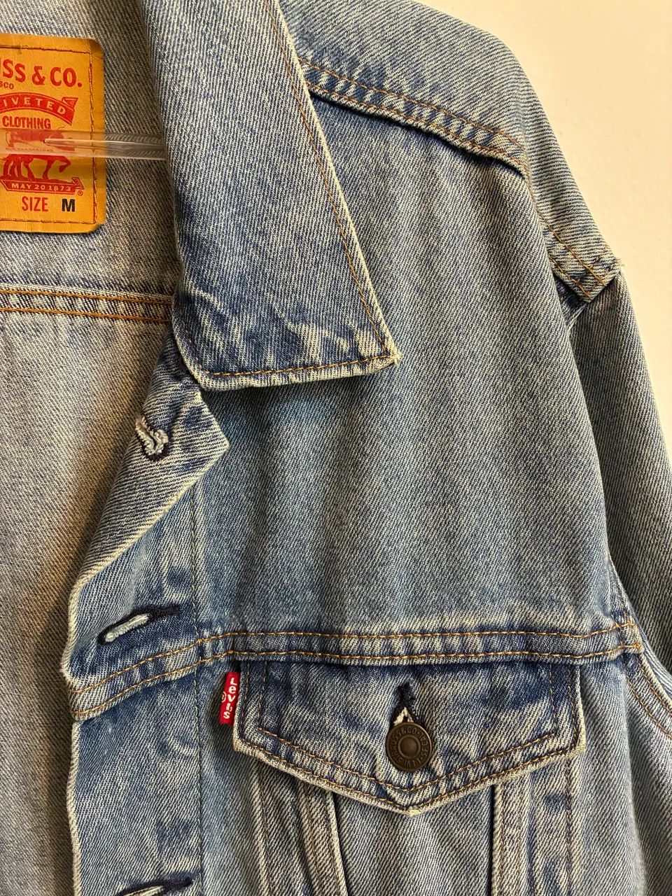 Jaqueta Jeans Levis Trucker - Foto 3