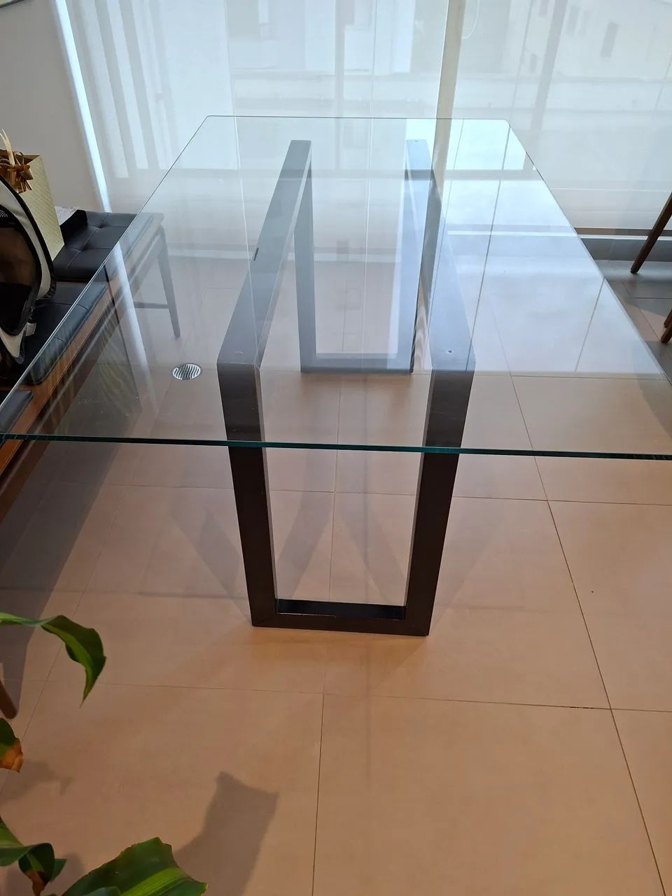 Mesa tampo de vidro - Foto 2