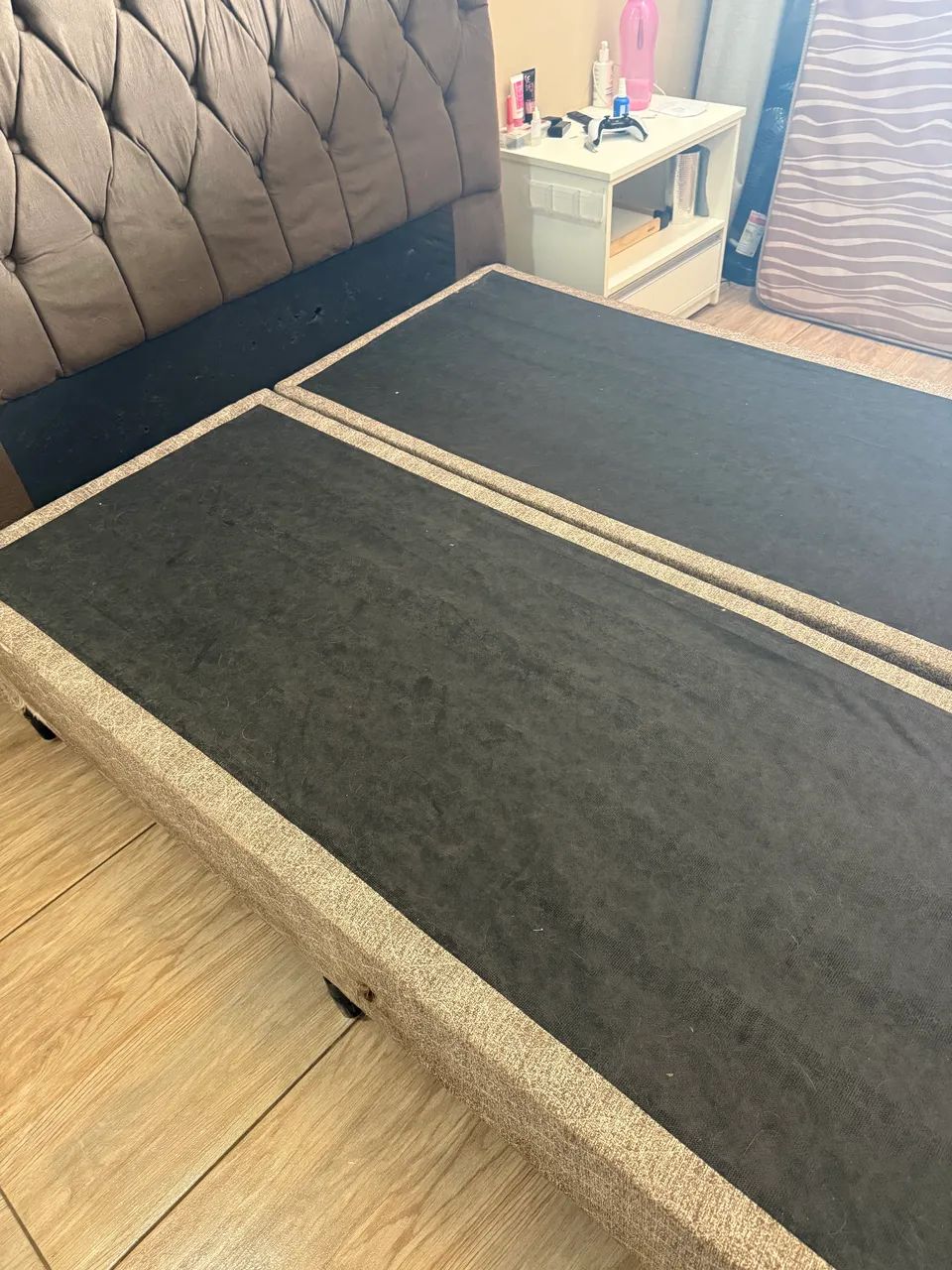 Cama Queen Size Completa com Cabeceira + Colchão Paropas - Foto 4