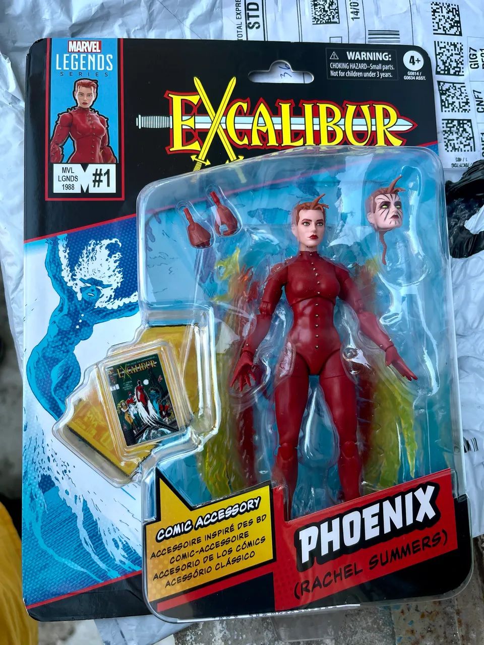 Marvel Legends Fênix (Rachel Summers) Phoenix - Foto 4