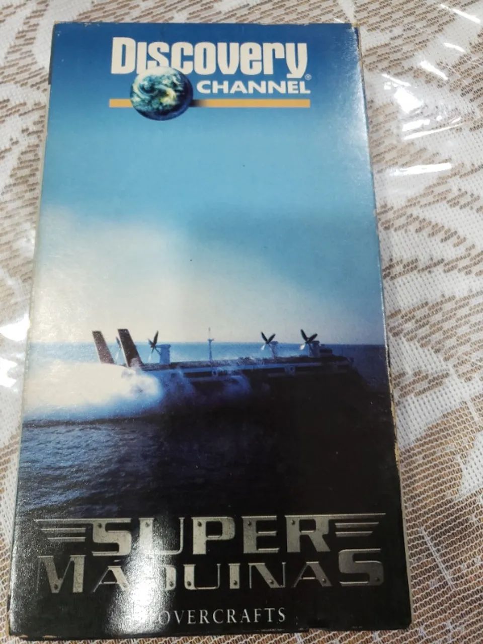 VHS Discovery Channel "Super Máquinas: HOVERCRAFTS"