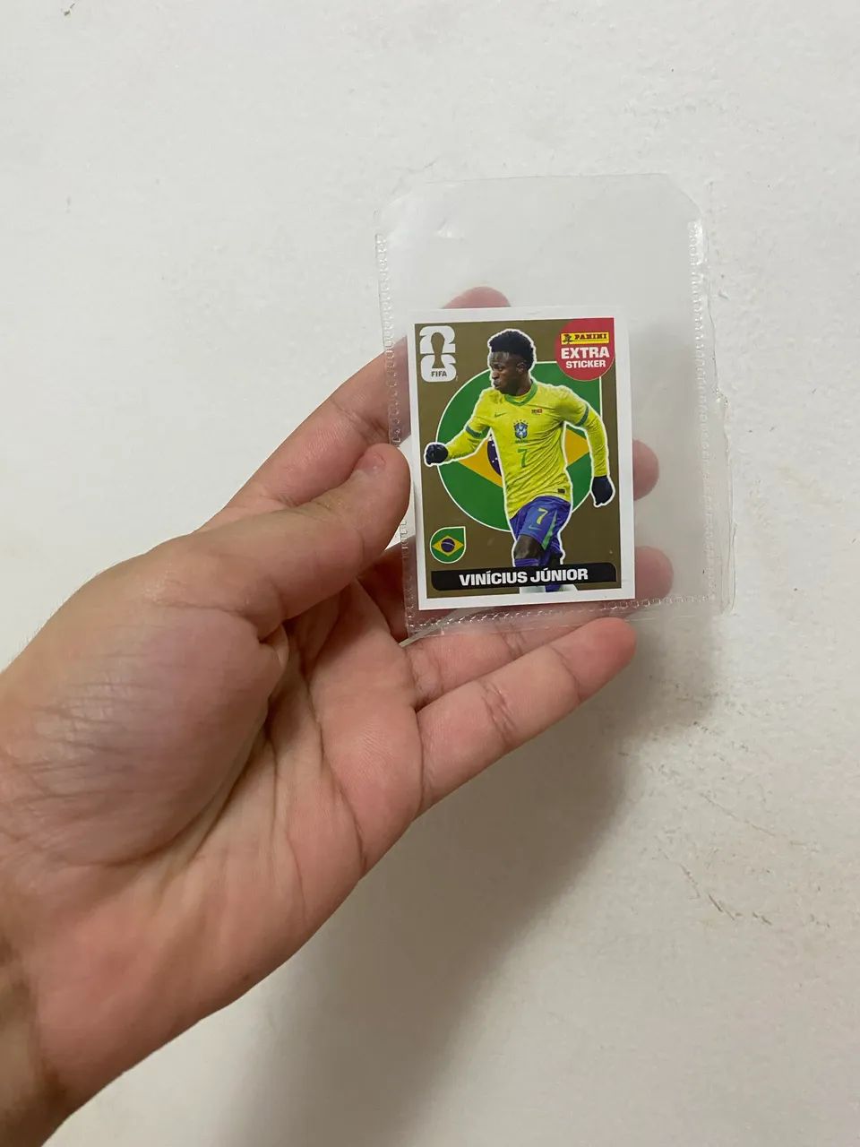 Vini Júnior legend ouro sem nenhum amasso é totalmente conservado! - Foto 3