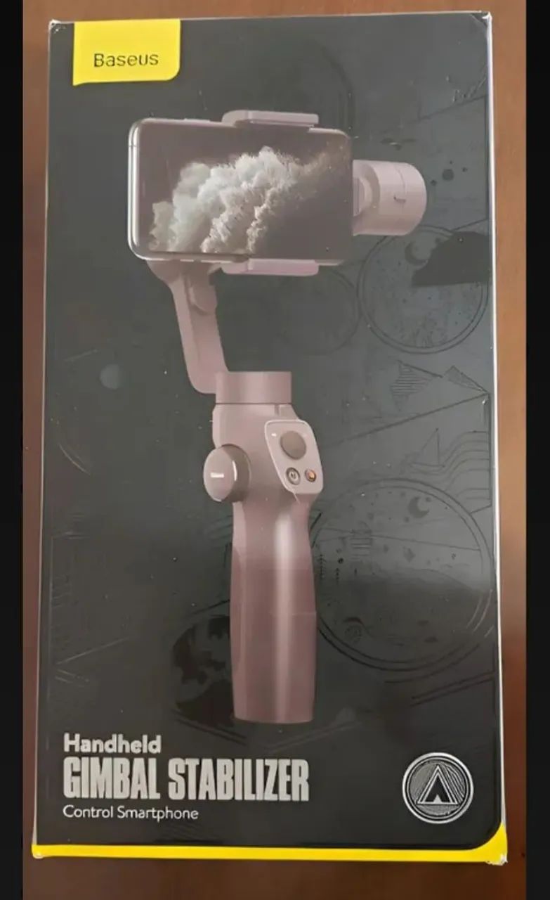 Estabilizador De Celular Gimbal Baseus Control 3 Eixos - Ótimo Estado - Foto 4