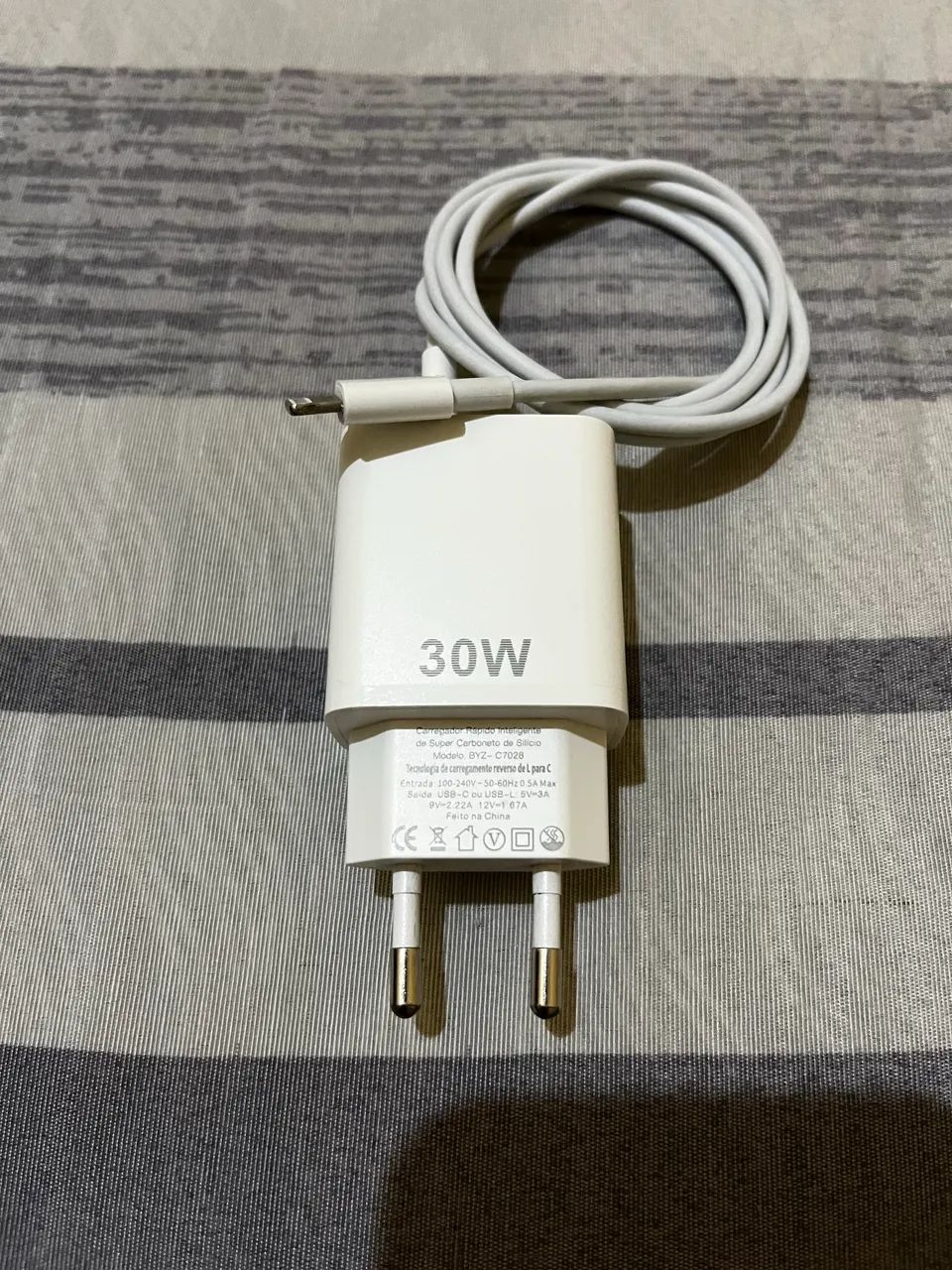 Carregador 30w para iPhone - Foto 2
