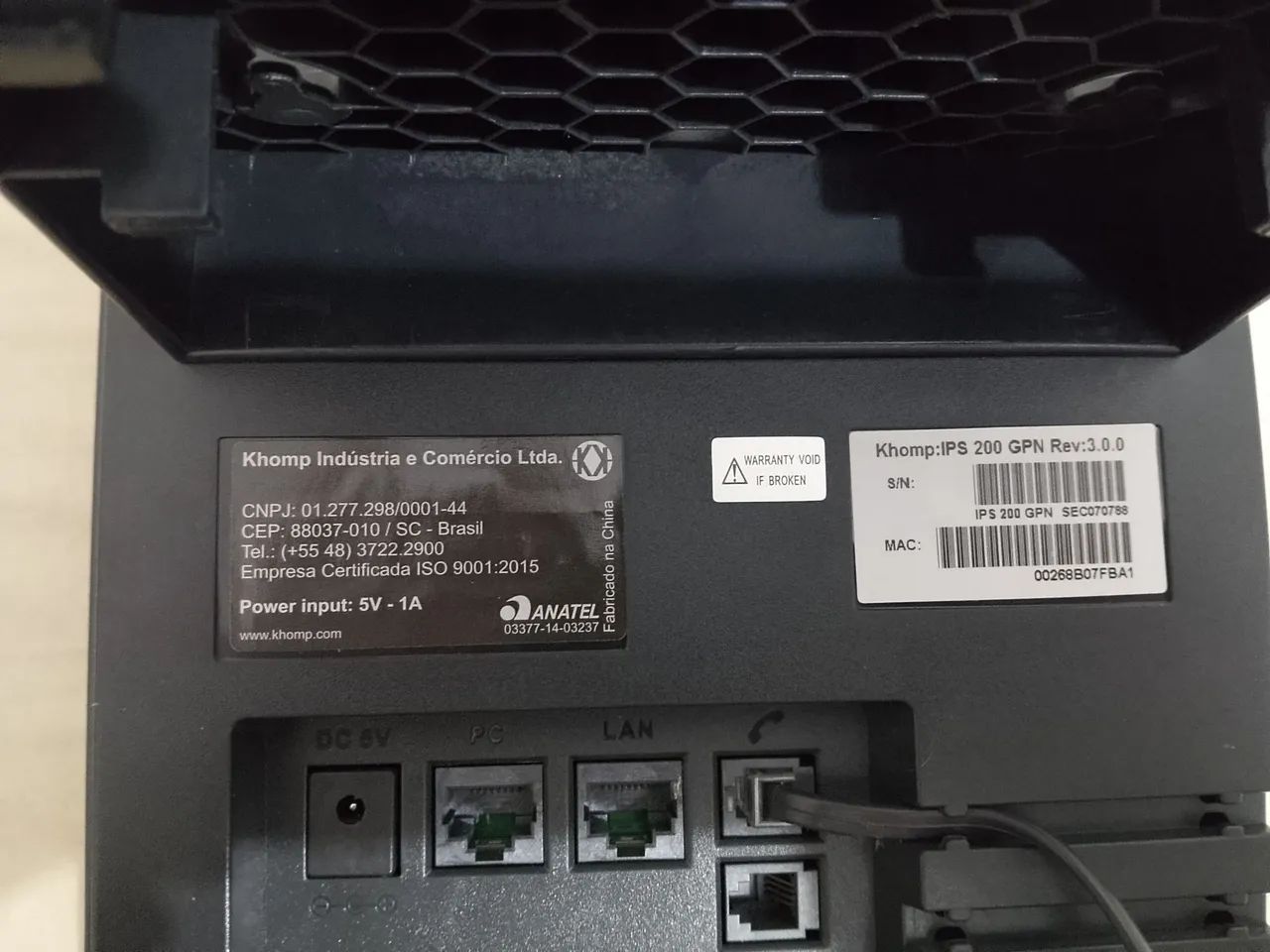 Telefone khomp IPS 200 - Foto 3