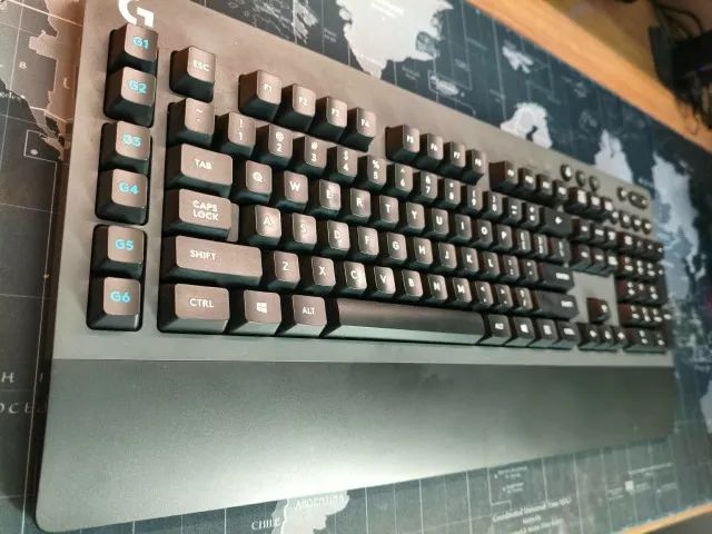 Teclado Mecânico Sem Fio Logitech G613 switch Rommer Tactile USB Bluetooth