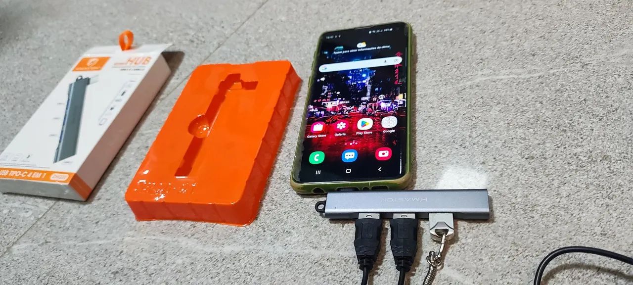 Hub USB tipo c com 4 entradas  - Foto 5