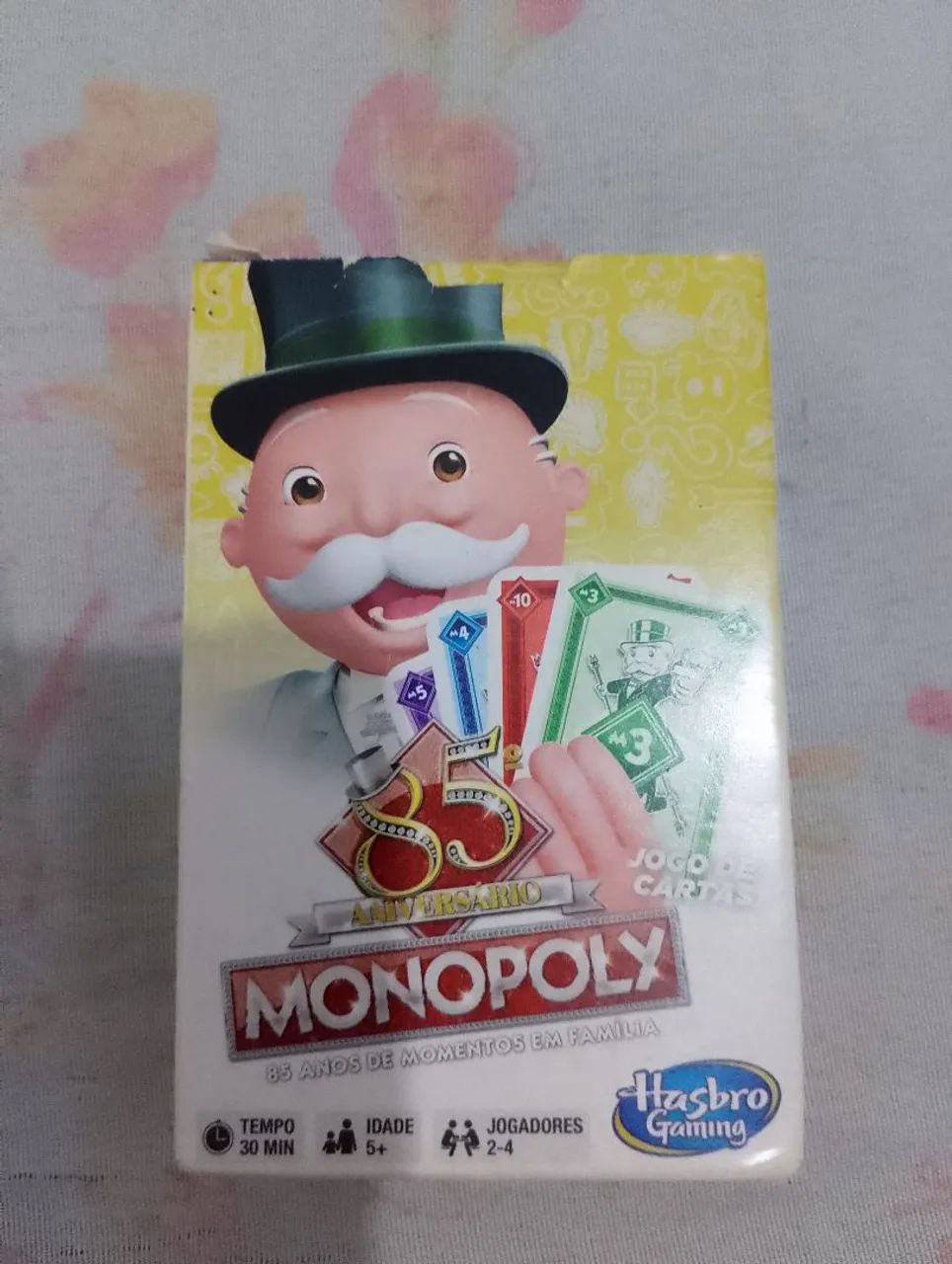 Jogo de cartas monopoly