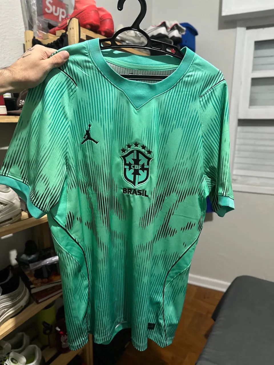 camisa brasil goleiro 2026 jordan