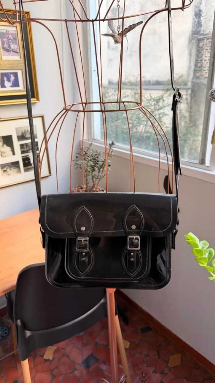 bolsa melissa the cambridge satchel preta