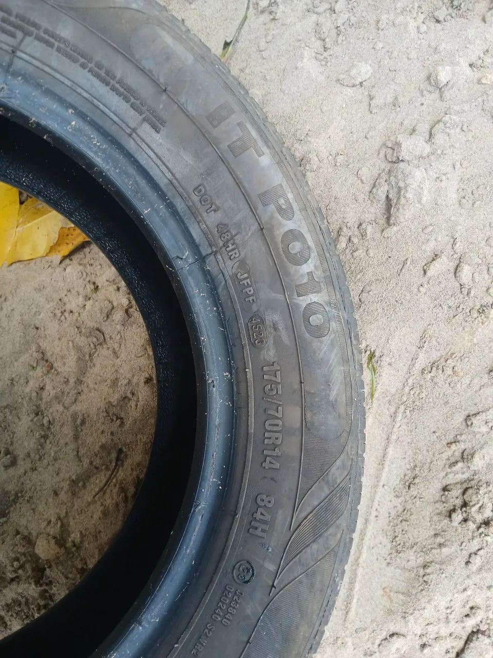 Pneus meia vida