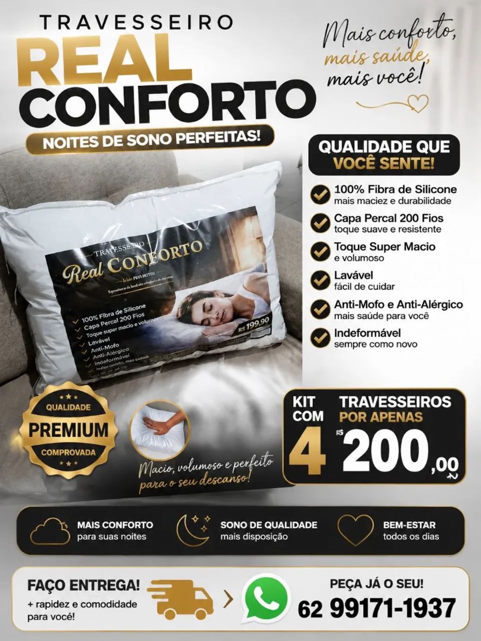VENDAS DE TRAVESSEIRO 