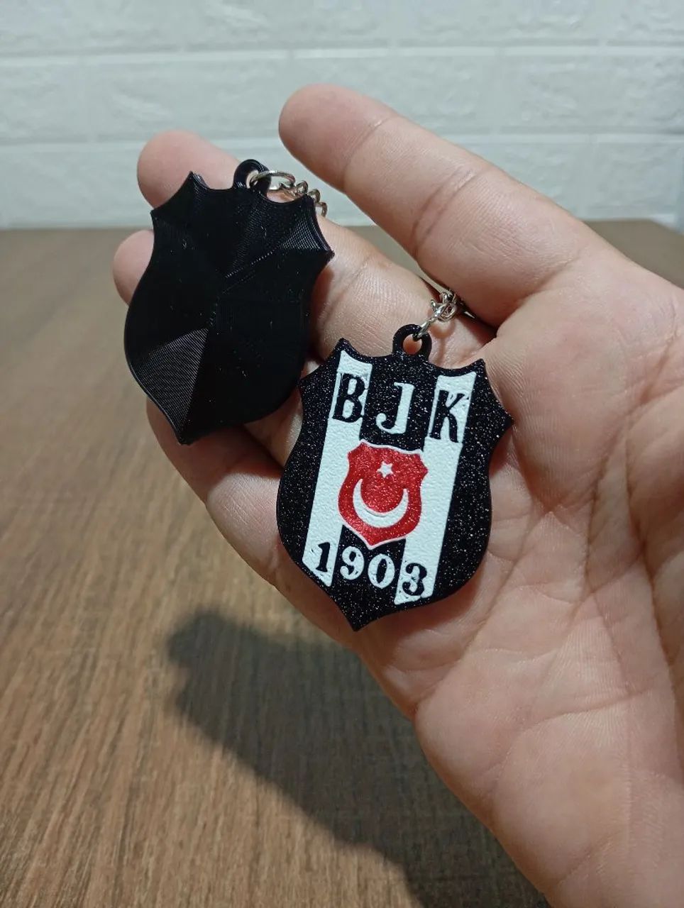Kit 4 chaveiros do Besiktas da Turquia - Foto 4