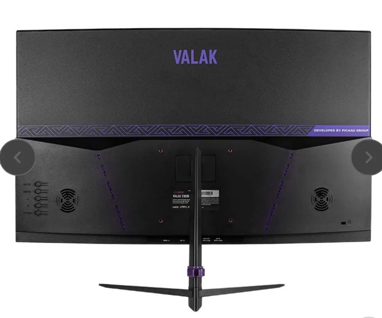 Monitor Mancer Valak curvo z180h 24 polegadas - Foto 3
