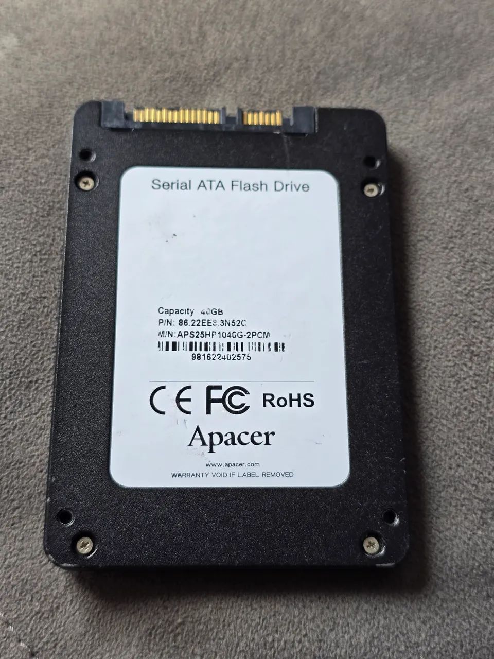 SSD 40GB Sata Apacer - Foto 2
