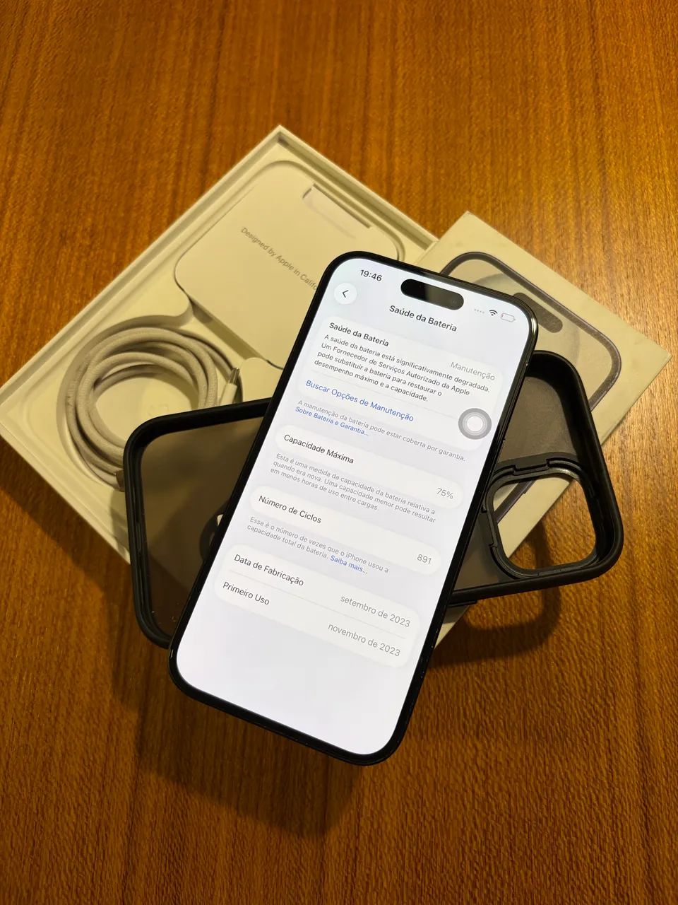 iPhone 15 128gb Preto - Foto 4