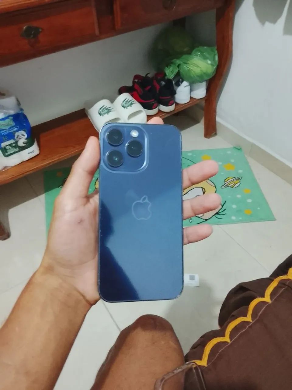 Vendo iPhone 14 pro Max 128 cigas impecável  - Foto 4