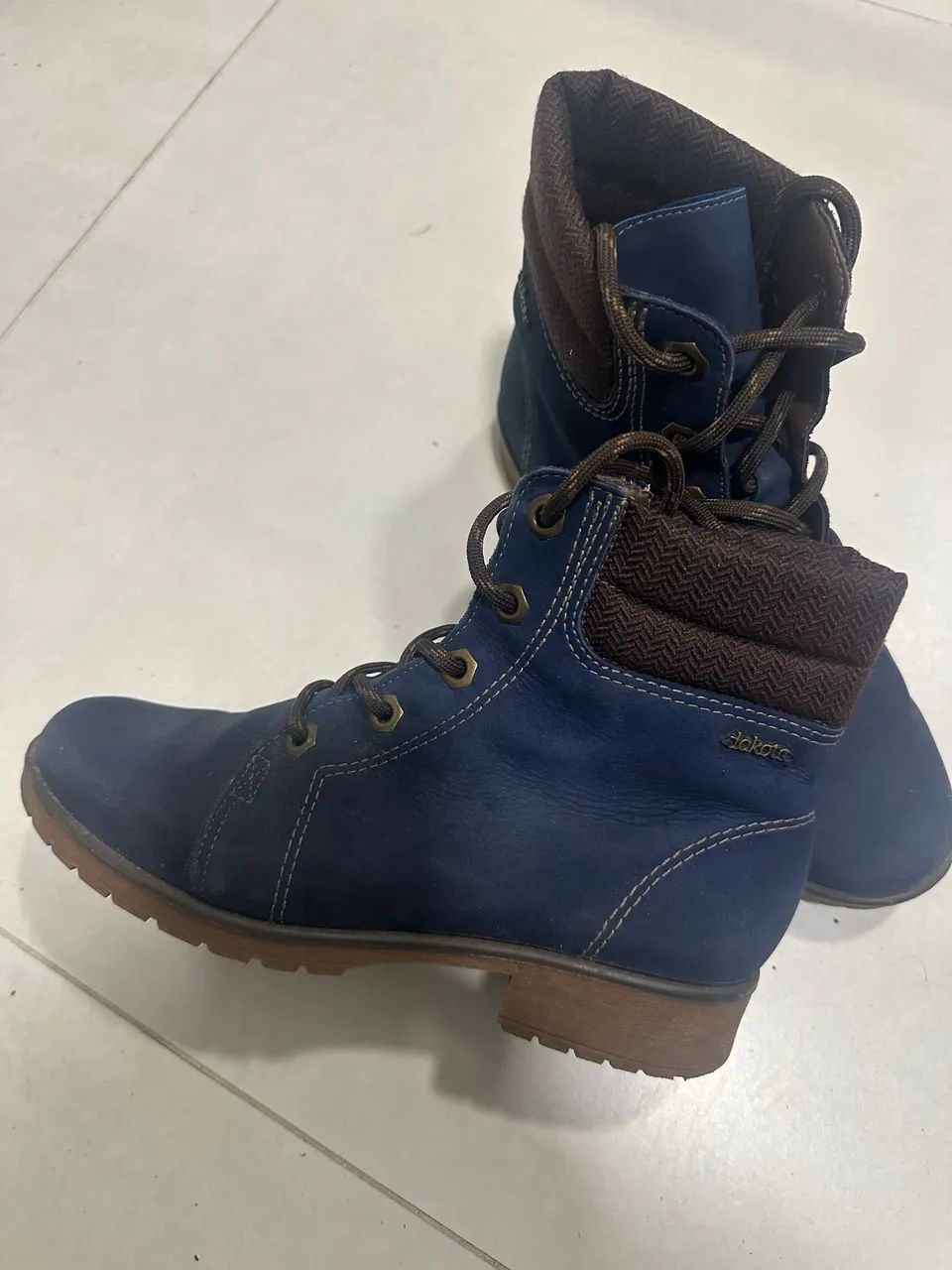 BOTA DAKOTA AZUL TAM 36