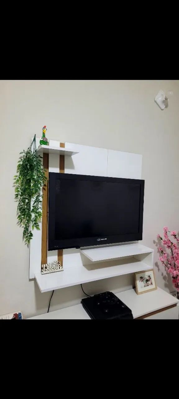 Painel tv 32 polegadas branco