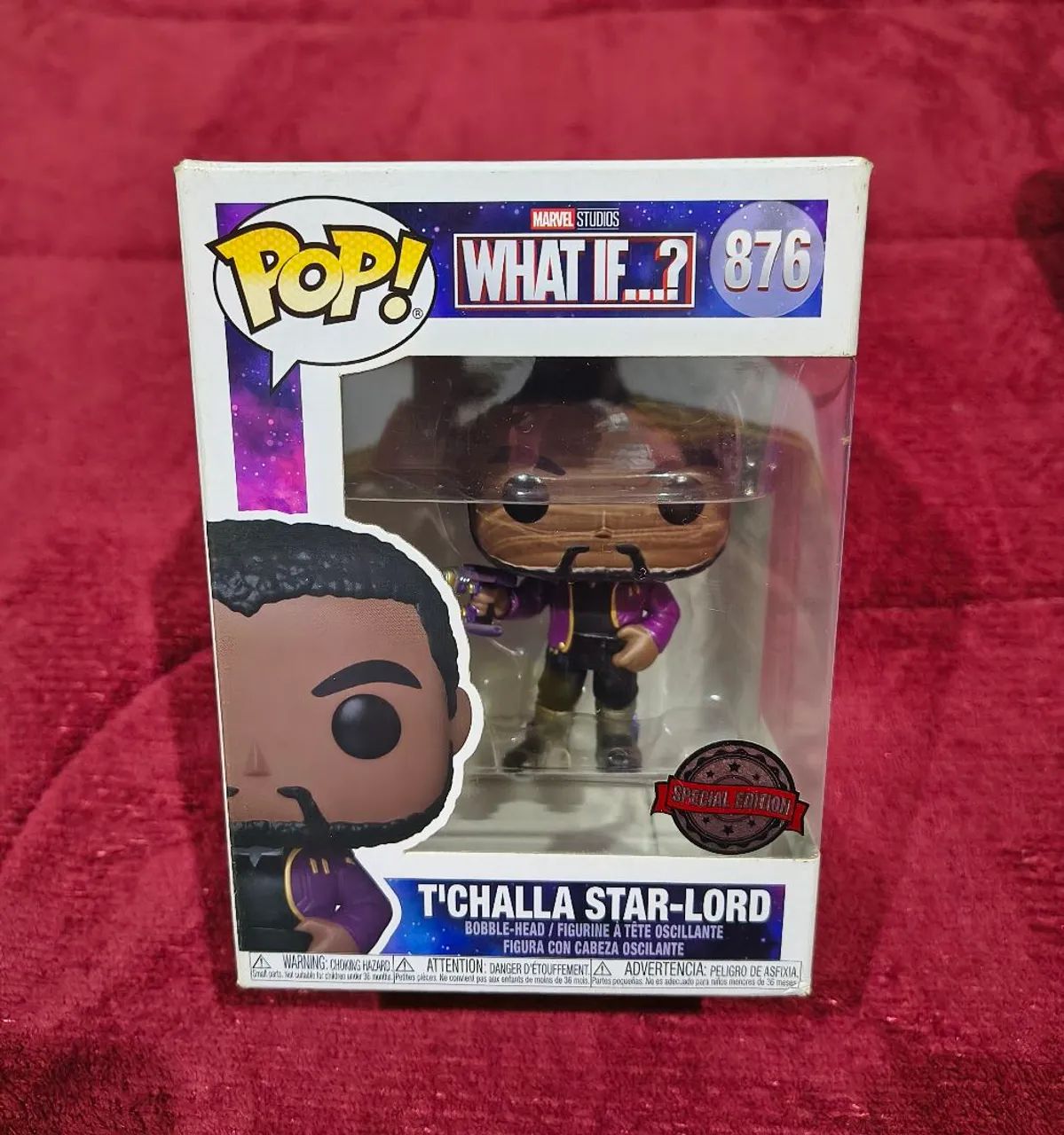 Funko pop T'CHALLA STAR-LORD