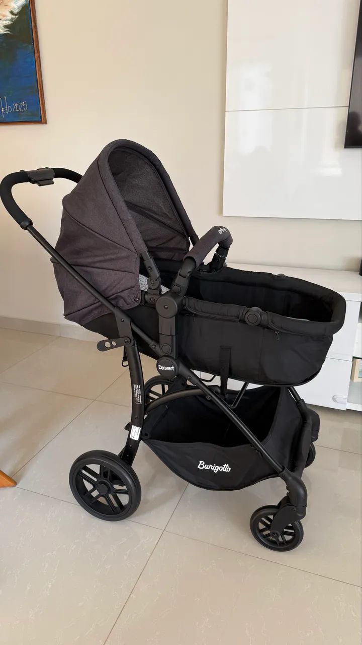Carrinho de bebê burigotto moisés