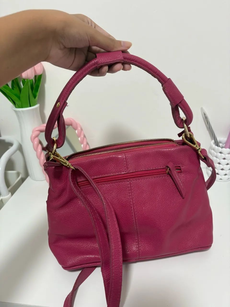Bolsa Rosa - Foto 2