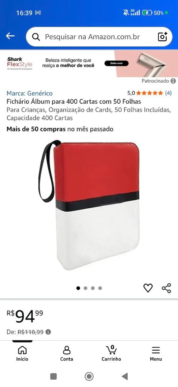 Fichário Pikachu - Foto 4