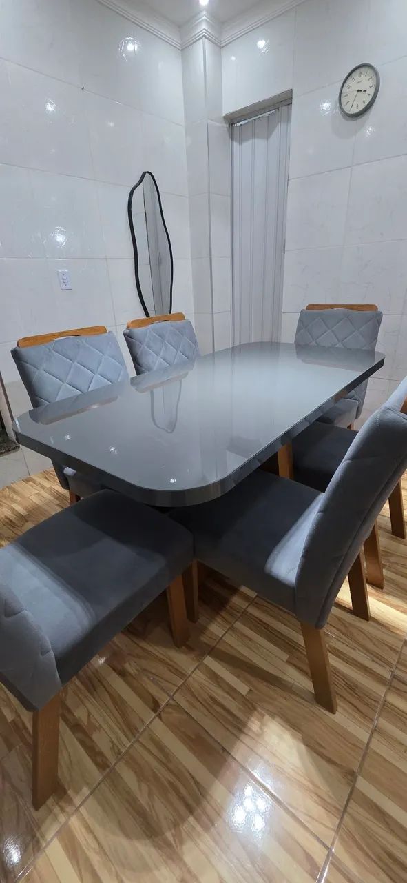 Mesa de jantar 6 lugares