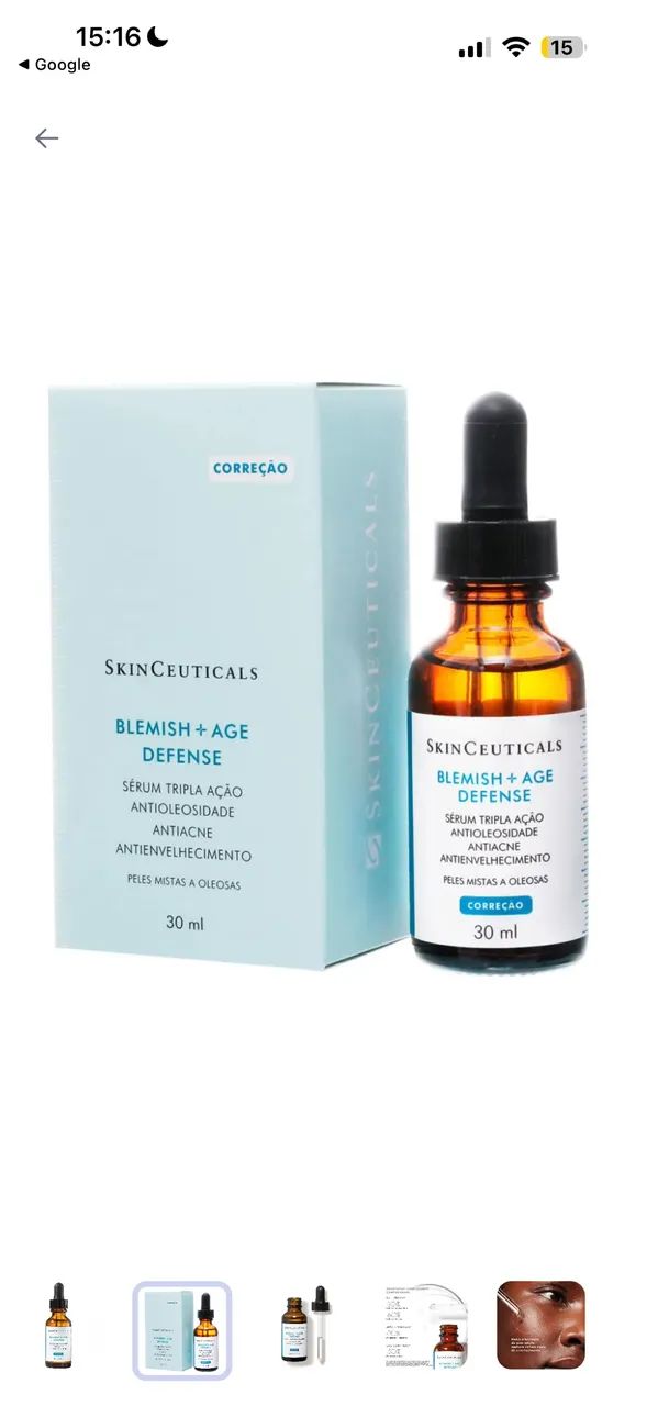 SKINCEUTICALS BLEMISH + AGE DEFENSE 30ML