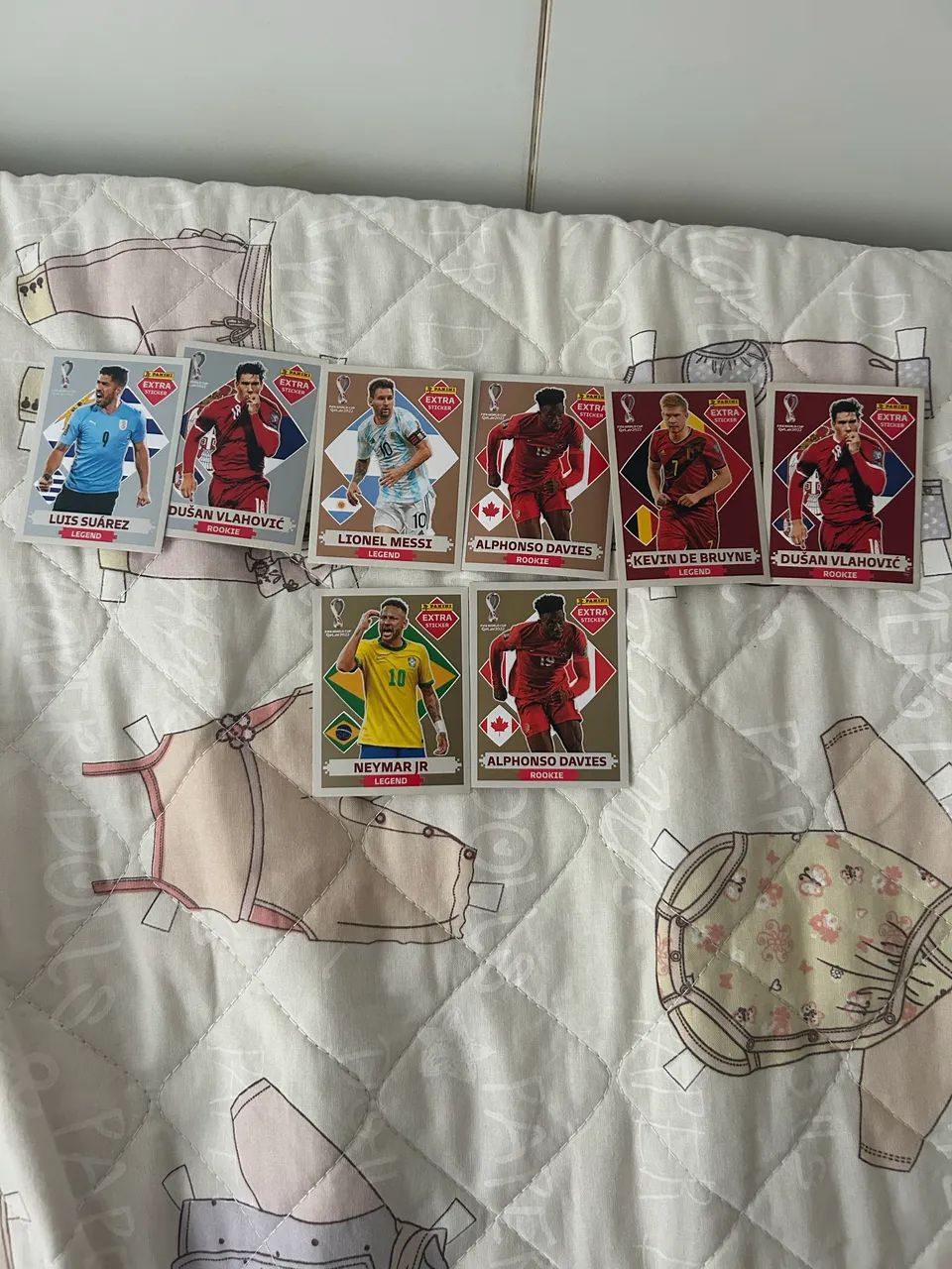 Figurinhas legend copa 2022