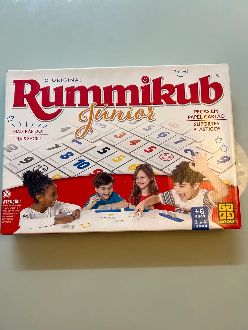Jogo Tabuleiro Rummikub Júnior