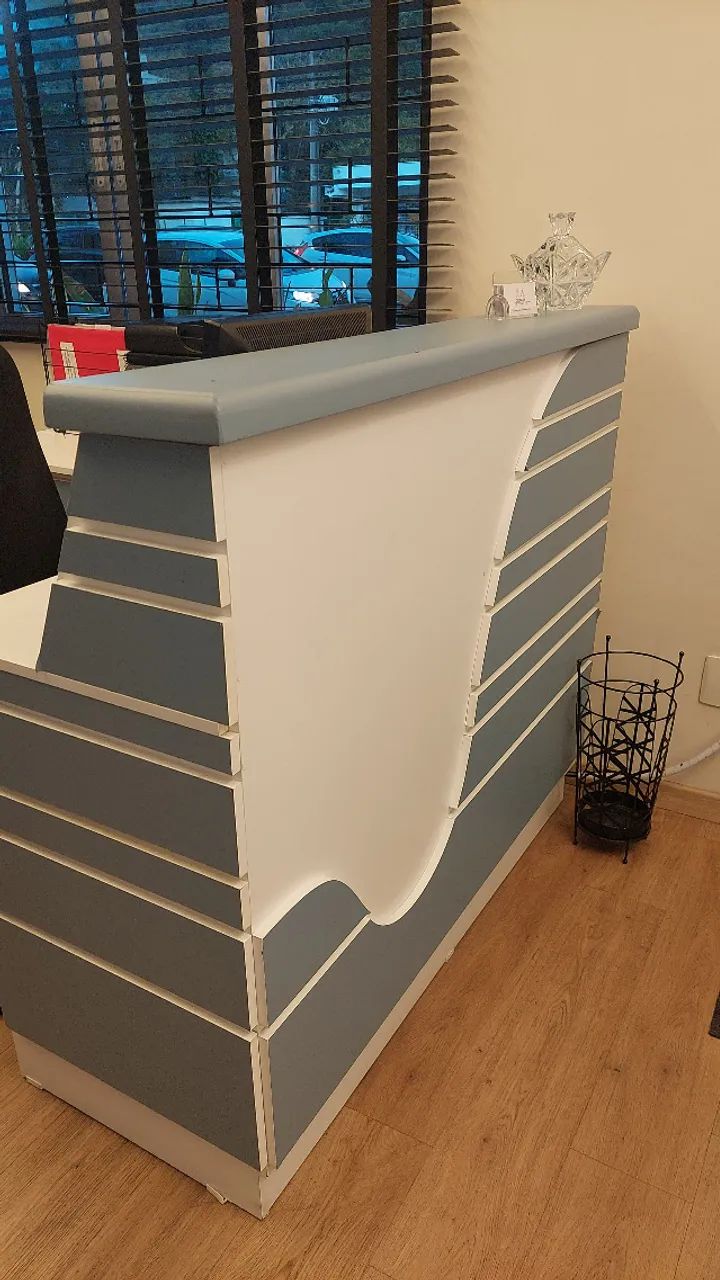 balcão para escritório recpeção loja