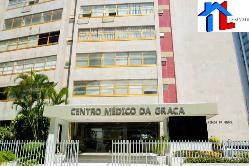 VENDO Sala com 65m² - Centro Médico da Graça. Sala espaçosa, 1 banheiro, recepção, copa e 