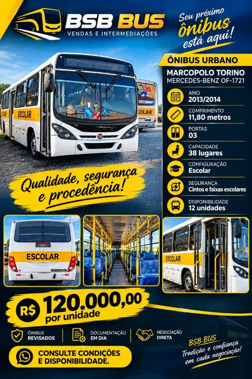 Ônibus à venda 