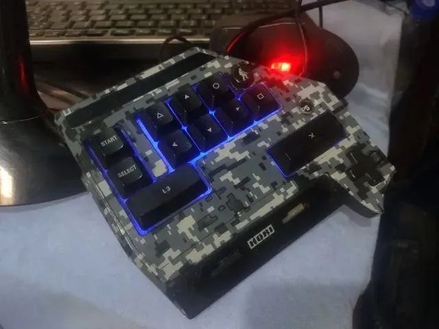 teclado e mouse Tactical Assault Commander 3 da Hori p/ PS3 - Foto 2