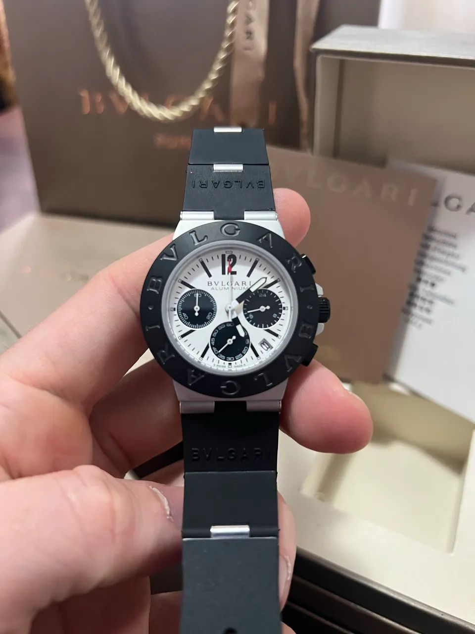 Relógio bvlgari 