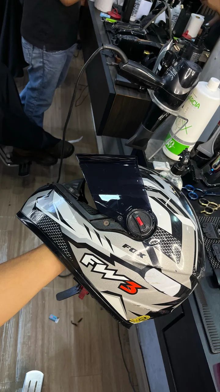 Capacete gtx fox grafite  - Foto 3