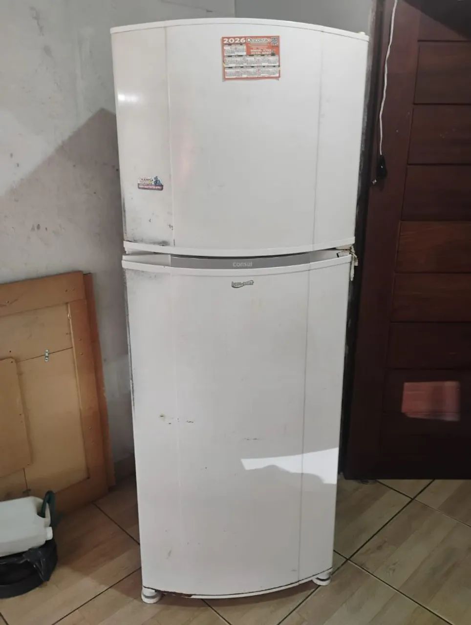 Geladeira consul com defeito