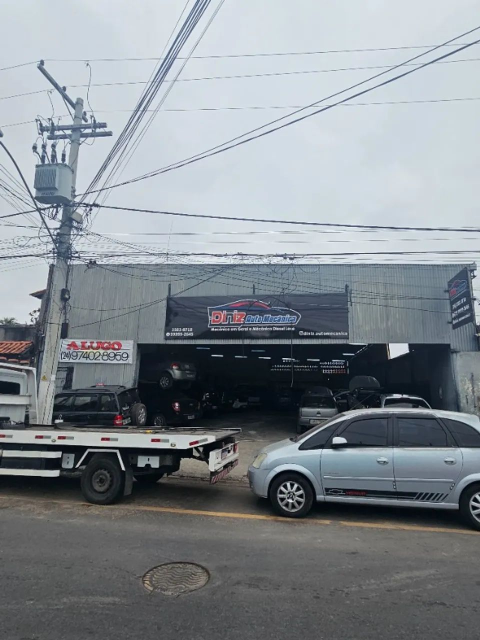 Aluguel galpao 450 mts
