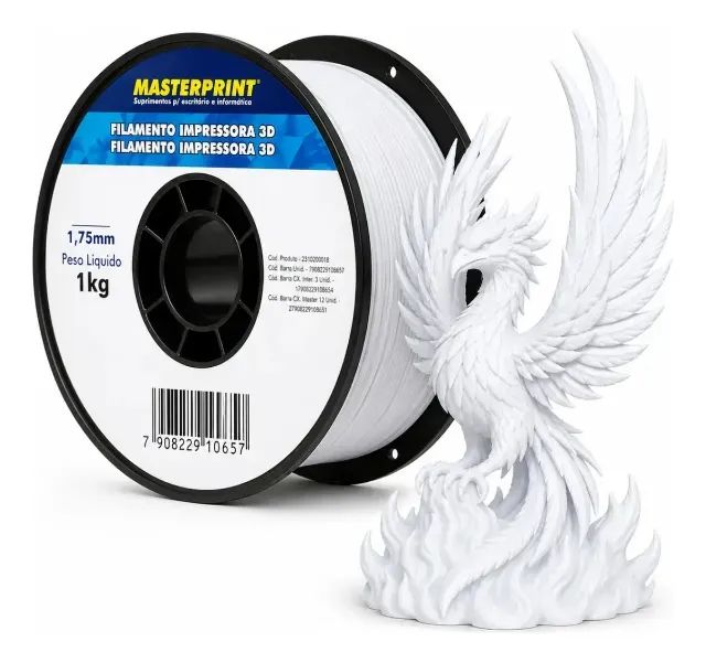 Filamento Petg branco Masterprint