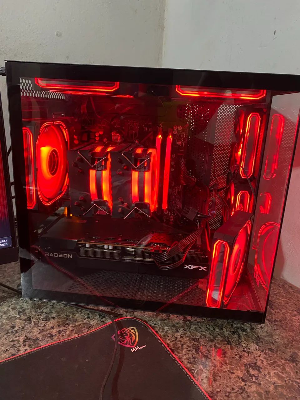 PC Gamer Completo  RX7600 3 fans - Foto 5