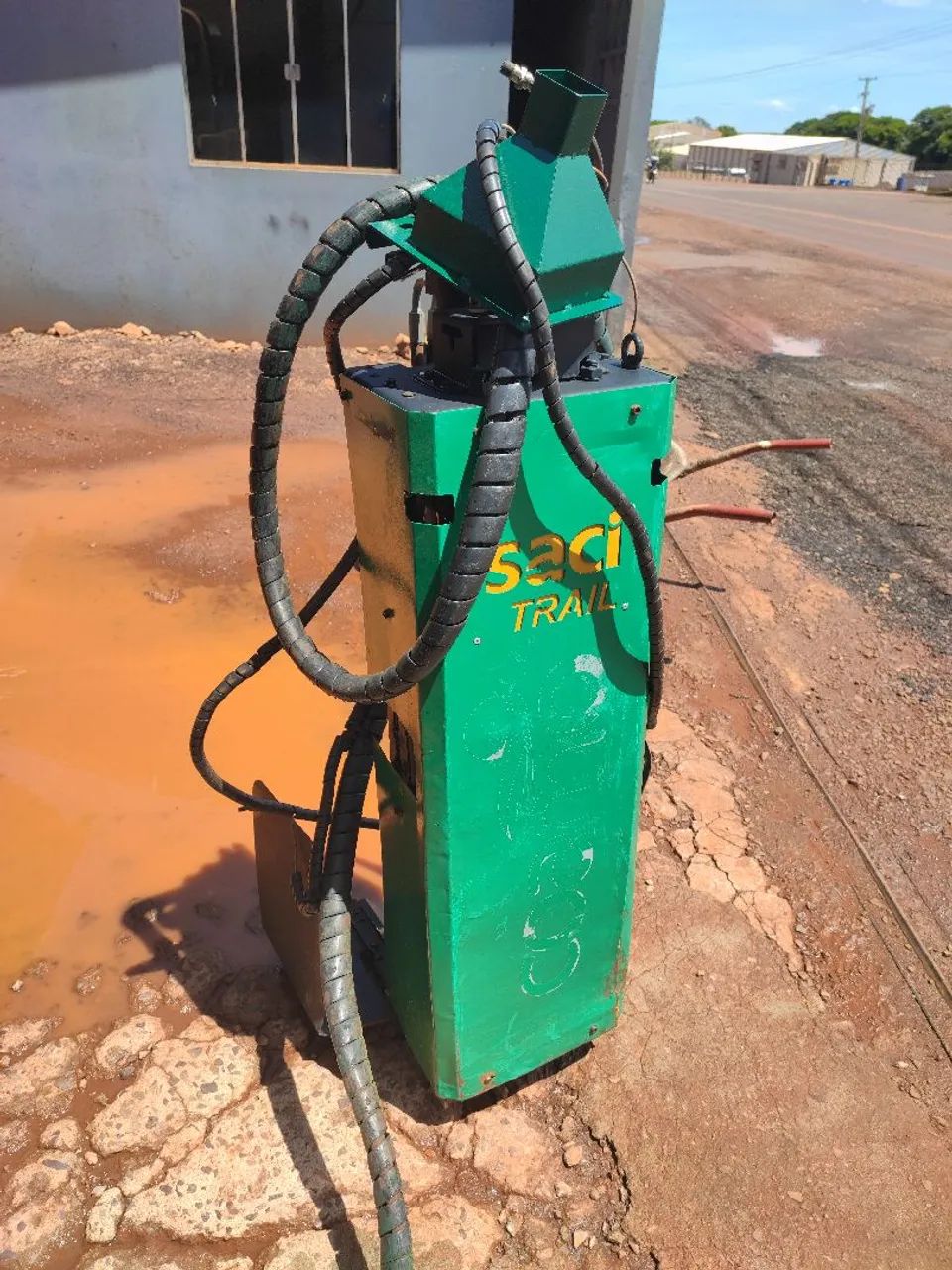 Amostrador solo com penetrometro, marca sacci