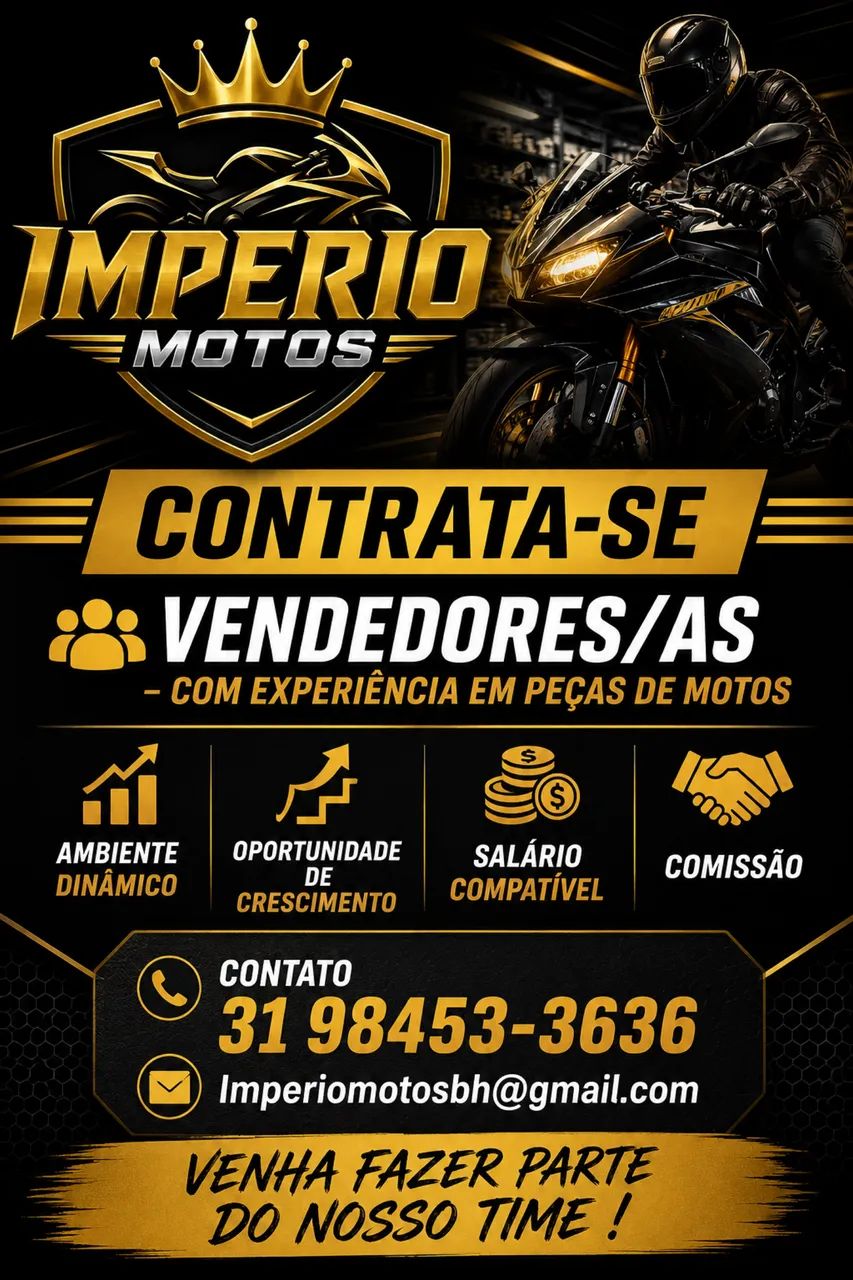 Contrata-se Vendedores/as