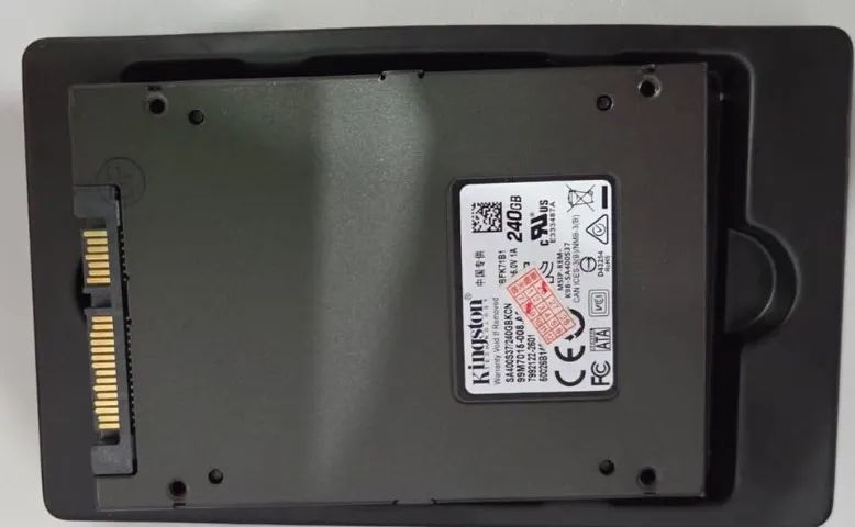 HD SSD Kingston A400 240GB 2.5 Polegadas SATA III para Laptop e Desktop - Foto 2